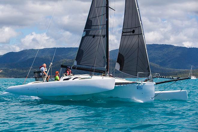 Closer to God capsized - 2016 Airlie Beach Race Week © Andrea Francolini / ABRW